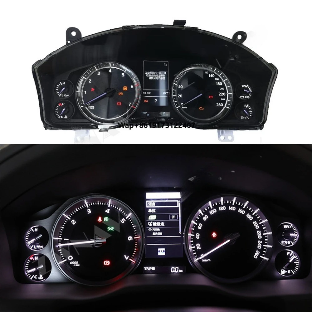 ZWNAV Digital Dashboard Panel Virtual Instrument Cluster CockPit LCD Speedometer for LC200 2008-2020 LCD Instrument Panel
ZWNAV Digital Dashboard Panel Virtual Instrument Cluster CockPit LCD Speedometer for LC200 2008-2020 LCD Instrument Panel