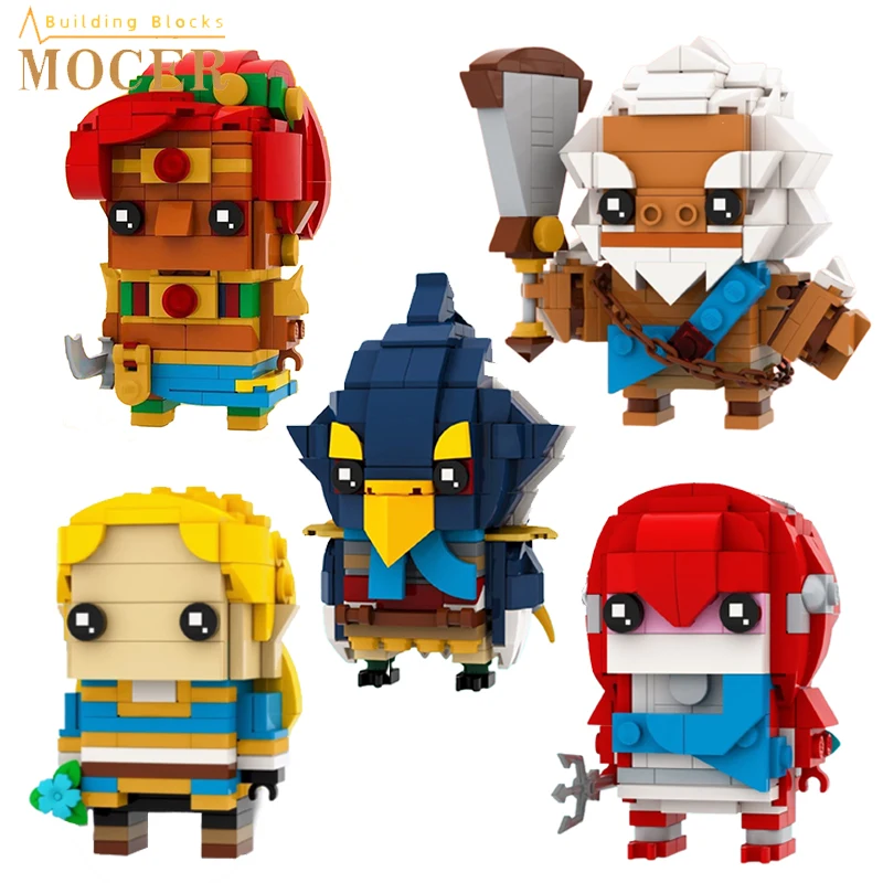 MOCER идеи игра Zeldaed Аниме фигурки принцессы Urbosa Mipha птица Человек кирпичный набор строительные блоки игрушки для детей подарок
MOCER идеи игра Zeldaed Аниме фигурки принцессы Urbosa Mipha птица Человек кирпичный набор строительные блоки игрушки для детей подарок