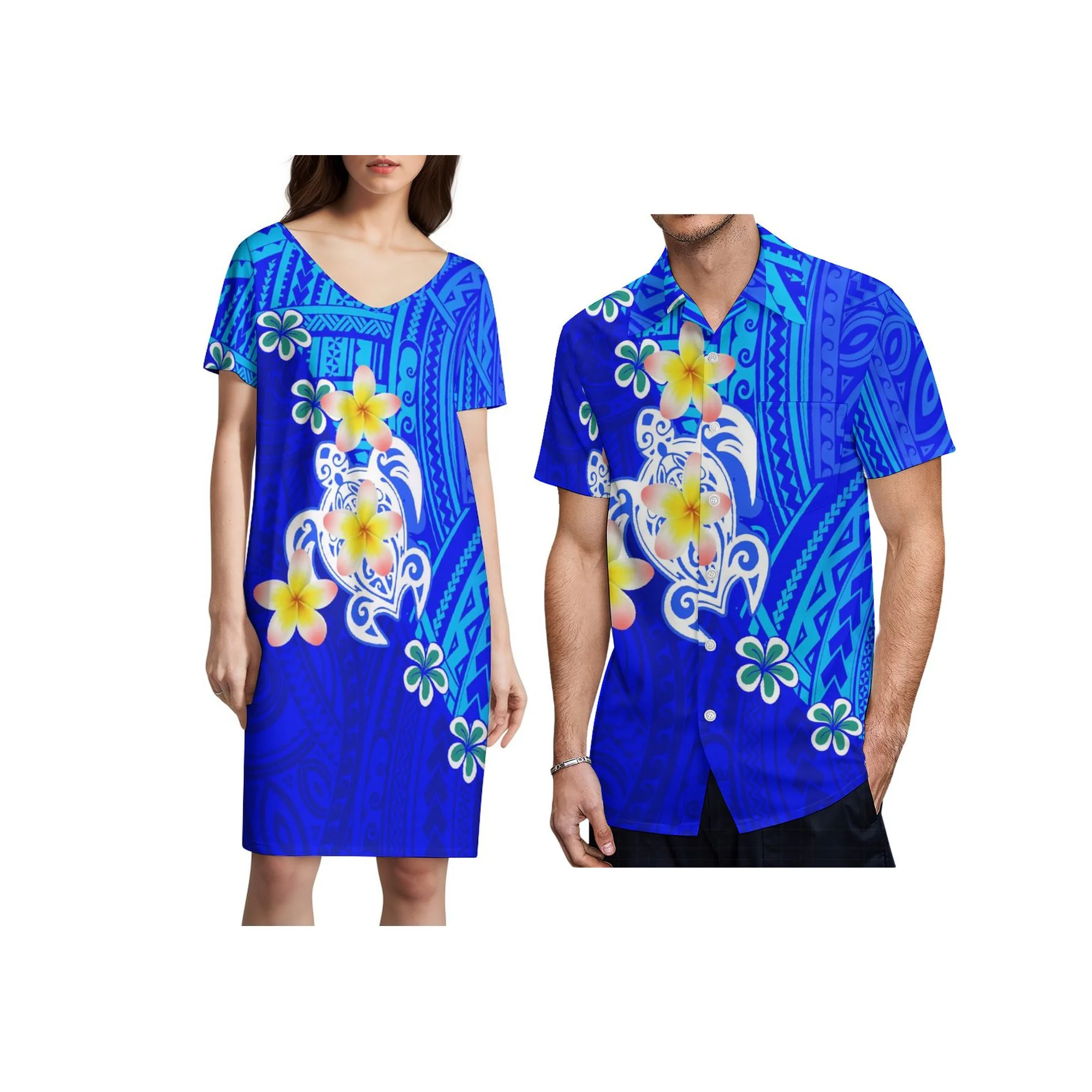 Polynesian Vintage Print Custom Fashion V-Neck Summer Short Sleeve Dress Fashion Loose Personality Long Skirt
Polynesian Vintage Print Custom Fashion V-Neck Summer Short Sleeve Dress Fashion Loose Personality Long Skirt