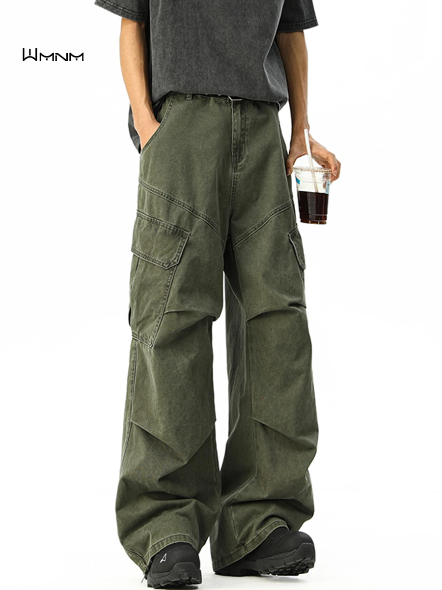 Мужские брюки Cleanfit Military Workwear: широкие, повседневные, с множеством карманов, свободного кроя, в стиле парашютиста
Мужские брюки Cleanfit Military Workwear: широкие, повседневные, с множеством карманов, свободного кроя, в стиле парашютиста