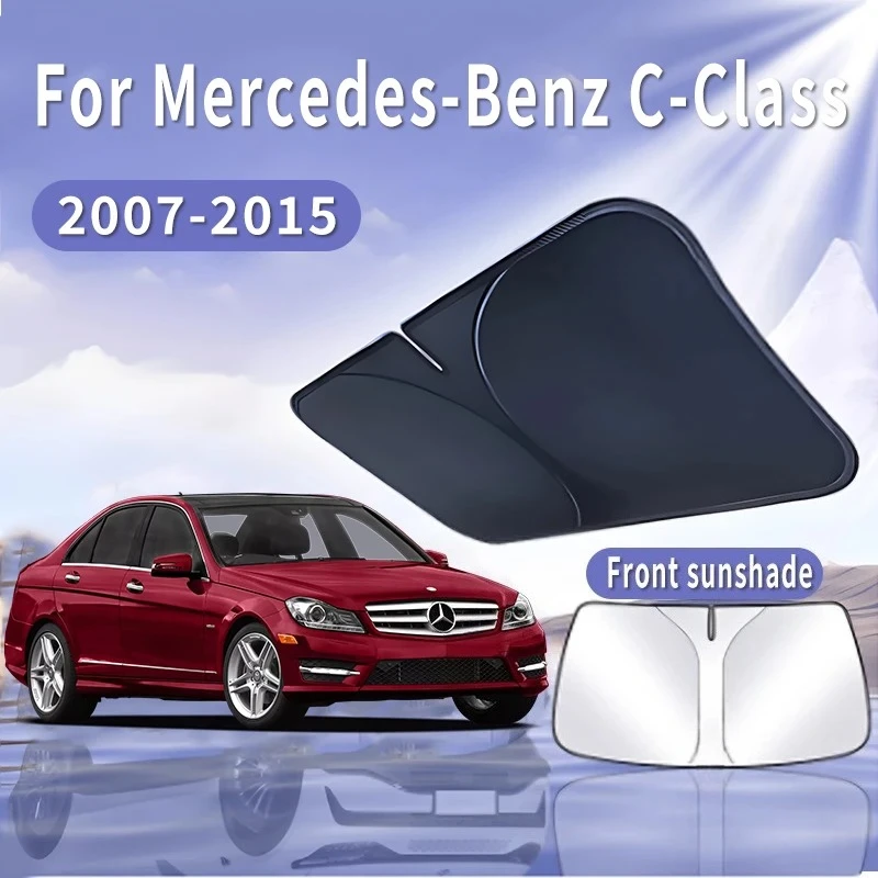 For Mercedes-Benz C-Class 2007~2015 2008 Car Sun Visor Front Windshield Sunshade Heat Insulation Summer Cooling Auto Accessories
For Mercedes-Benz C-Class 2007~2015 2008 Car Sun Visor Front Windshield Sunshade Heat Insulation Summer Cooling Auto Accessories