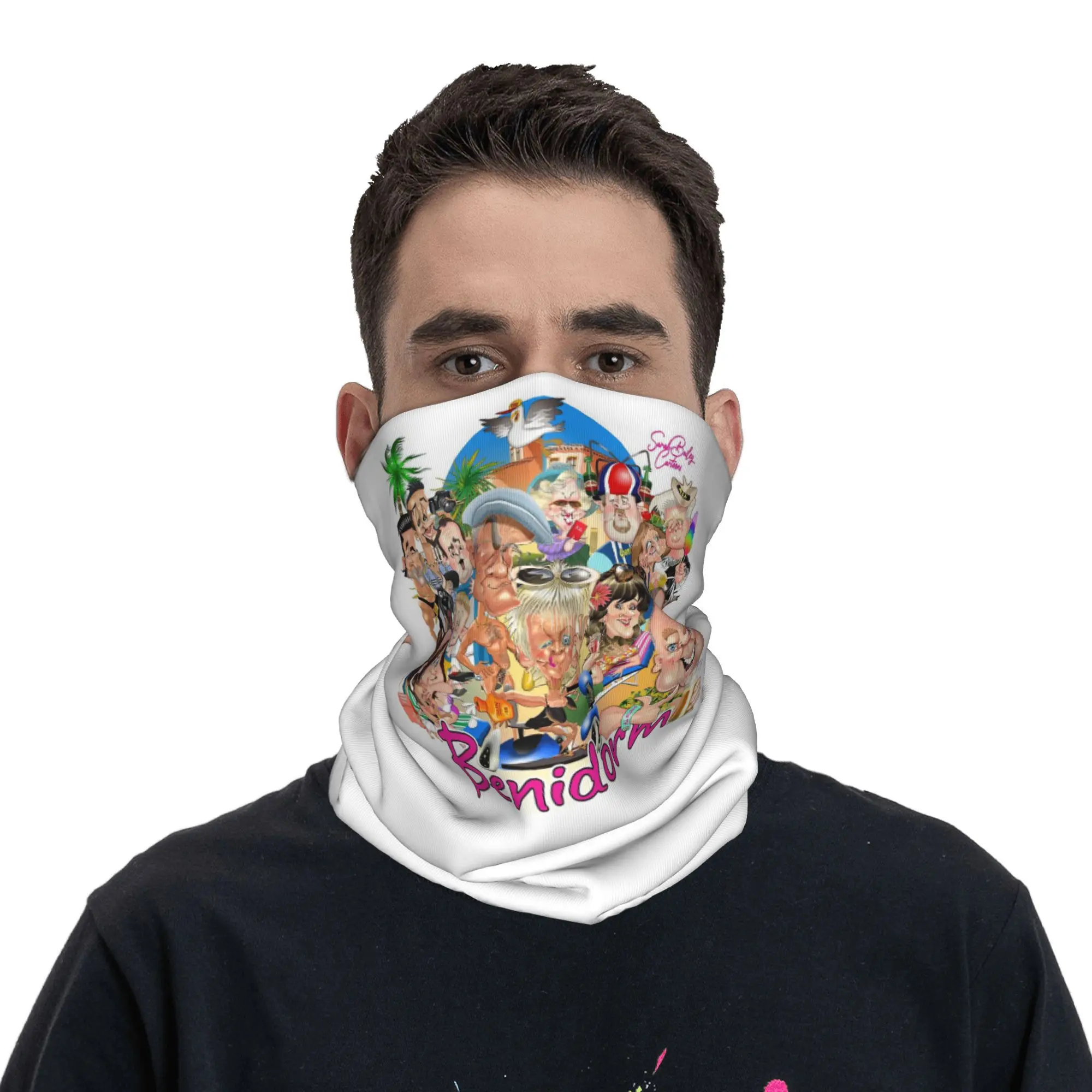 Benidorm! Bandana Neck Cover Printed Mask Scarf Warm Face Mask Cycling Unisex Adult Winter
Benidorm! Bandana Neck Cover Printed Mask Scarf Warm Face Mask Cycling Unisex Adult Winter