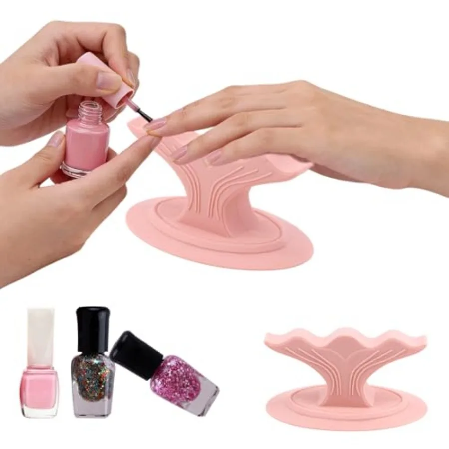 Nail Finger Rest Stand, Whale Tail Shaped Silicone Stable Manicure and Pedicure Support Holder for Nail Painting Gel Polish App
Nail Finger Rest Stand, Whale Tail Shaped Silicone Stable Manicure and Pedicure Support Holder for Nail Painting Gel Polish App