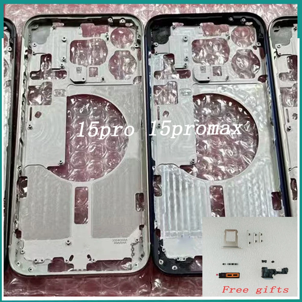 1 шт., рамка корпуса со средней рамкой для iPhone 15Pro 15Max, средняя рамка корпуса + сетка для динамика + лоток для SIM-карты + замена бокового ключа
1 шт., рамка корпуса со средней рамкой для iPhone 15Pro 15Max, средняя рамка корпуса + сетка для динамика + лоток для SIM-карты + замена бокового ключа