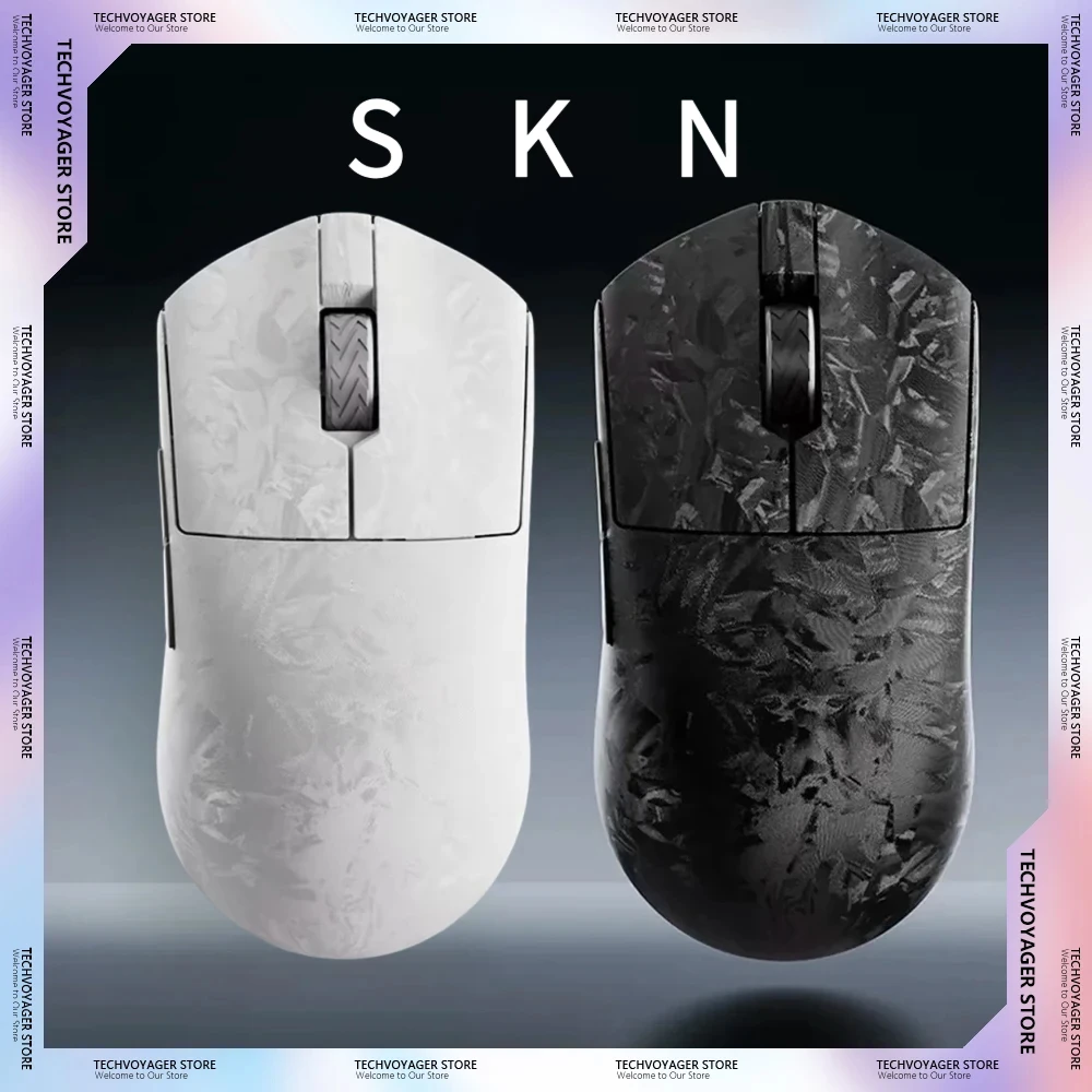 SKN Suzaku Wireless Carbon Fiber Mouse 2.4G/ Bluetooth/Wired 300mAh High-density Battery Universal Customization Small Hands
SKN Suzaku Wireless Carbon Fiber Mouse 2.4G/ Bluetooth/Wired 300mAh High-density Battery Universal Customization Small Hands
