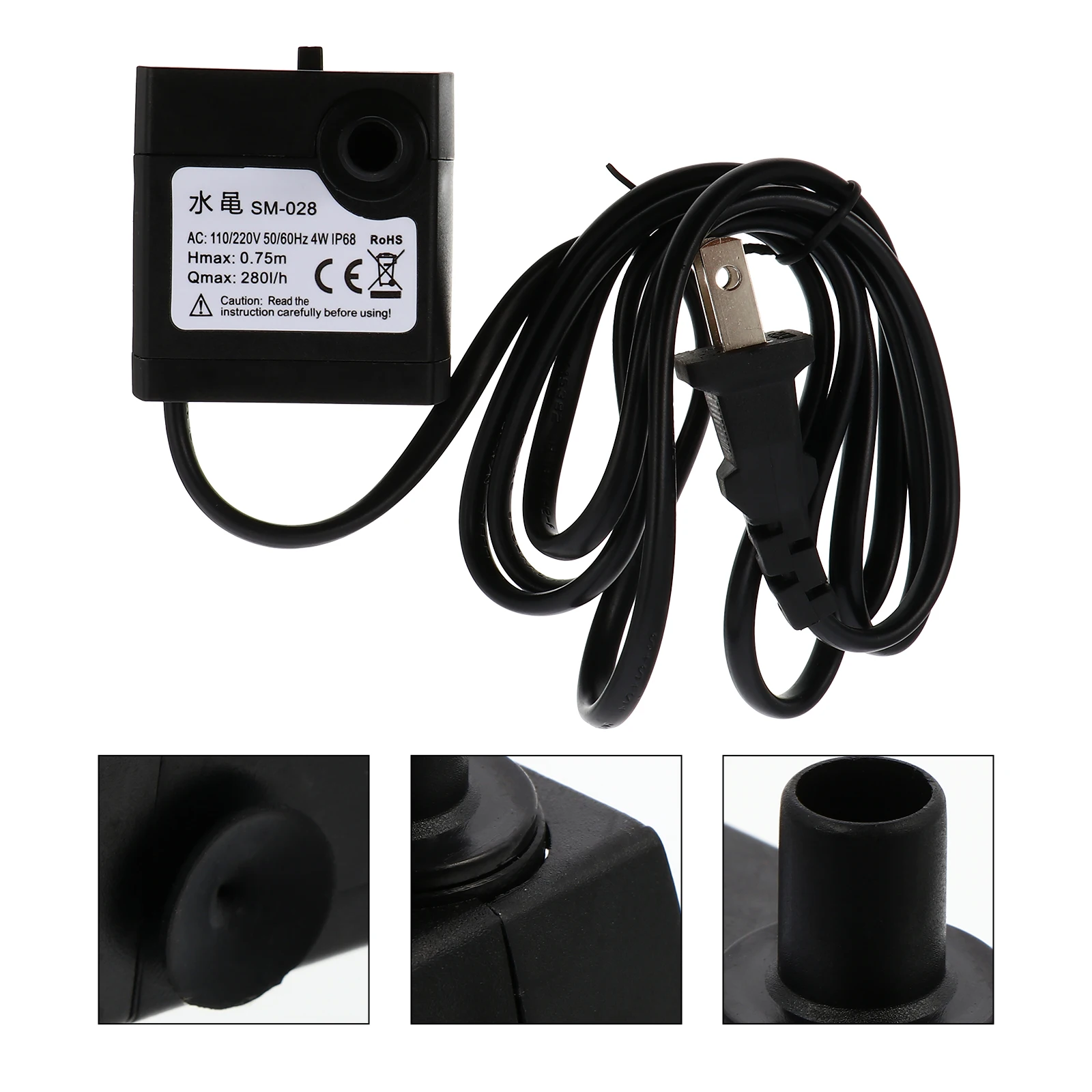 Submersible Water for Aquariums Fountains Hydroponic Systems Adjustable Flow Fish Tank Accessory Durable Plastic Fish Tank
Submersible Water for Aquariums Fountains Hydroponic Systems Adjustable Flow Fish Tank Accessory Durable Plastic Fish Tank