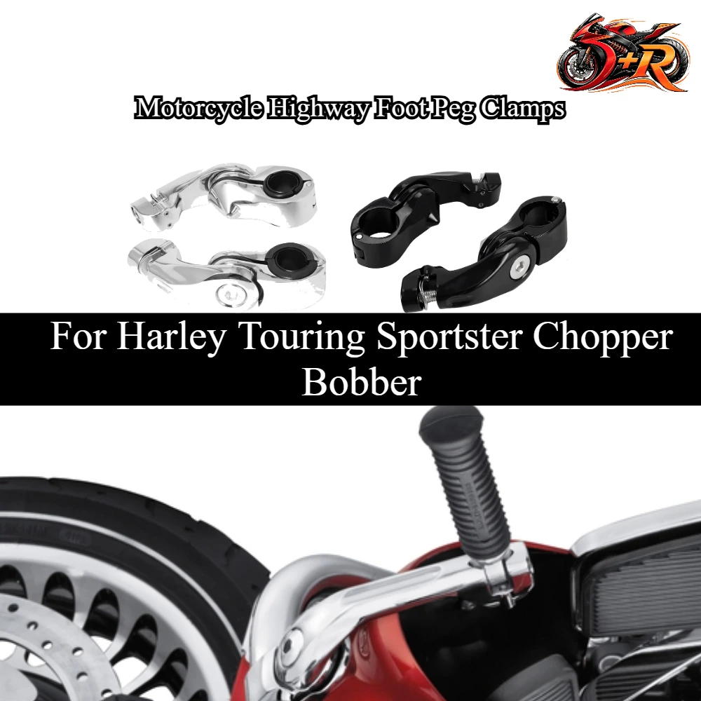For Harley Touring Sportster Chopper Bobber 32mm 1.25" Motorcycle Crash Bar Engine Guard Highway Foot Peg Clamps Mount Chrome
For Harley Touring Sportster Chopper Bobber 32mm 1.25" Motorcycle Crash Bar Engine Guard Highway Foot Peg Clamps Mount Chrome