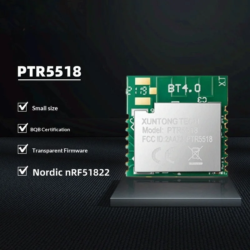 Mini Size 2.4G Wireless Transceiver Module, Stable nRF51822 Bluetooth Communication Unit
Mini Size 2.4G Wireless Transceiver Module, Stable nRF51822 Bluetooth Communication Unit