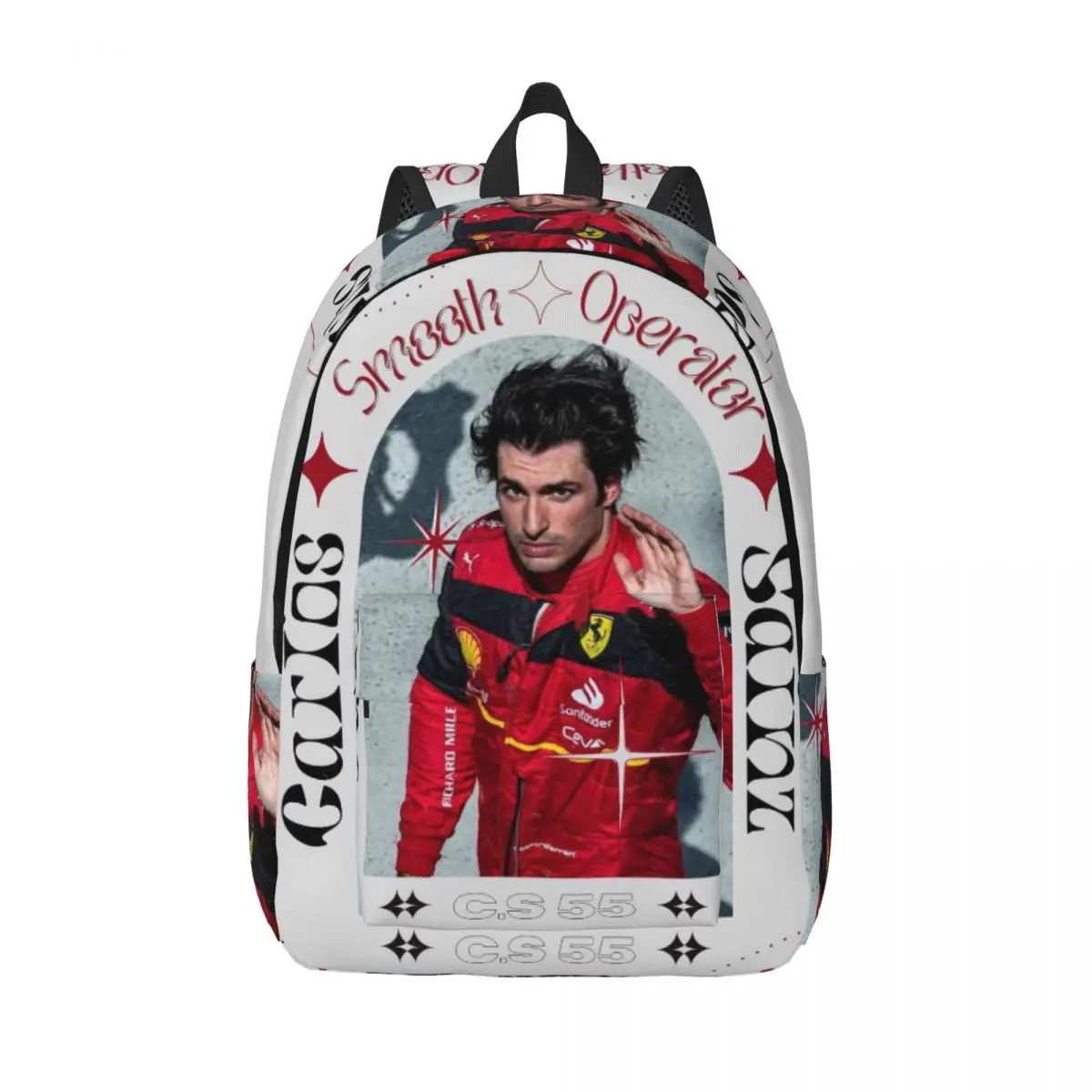 Рюкзак Carlos Sainz Eras Tour для студентов, школьный рюкзак, походный рюкзак для путешествий, для мужчин и женщин, сумка для книг, сумки через плечо
Рюкзак Carlos Sainz Eras Tour для студентов, школьный рюкзак, походный рюкзак для путешествий, для мужчин и женщин, сумка для книг, сумки через плечо
