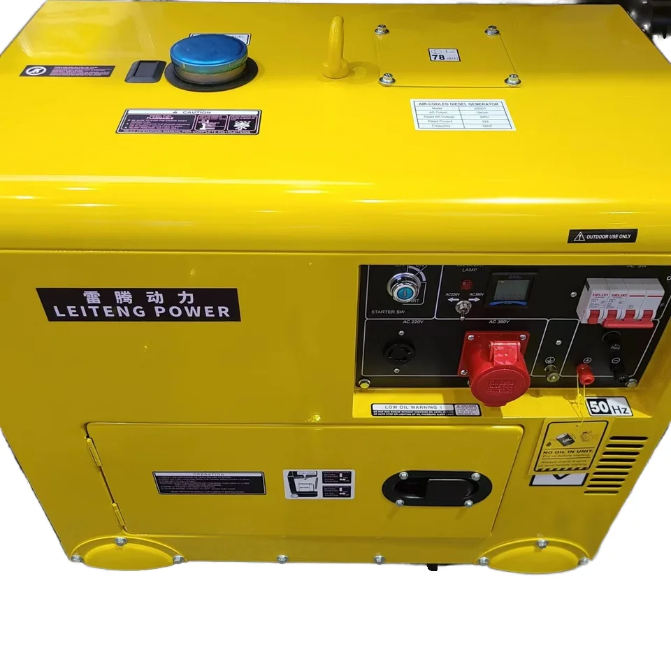 High-quality hot-selling 10KW silent diesel generator with ATS and remote control options
High-quality hot-selling 10KW silent diesel generator with ATS and remote control options