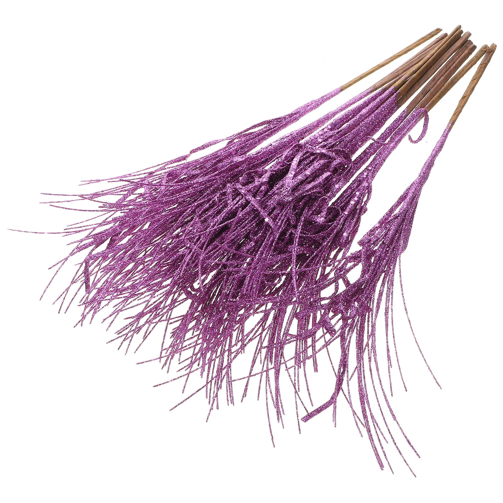 12Pcs Decorative Glitter Sticks Realistic Artificial Stem for Home Office Desk Decor Christmas Tree Filler Picks Ornament
12Pcs Decorative Glitter Sticks Realistic Artificial Stem for Home Office Desk Decor Christmas Tree Filler Picks Ornament