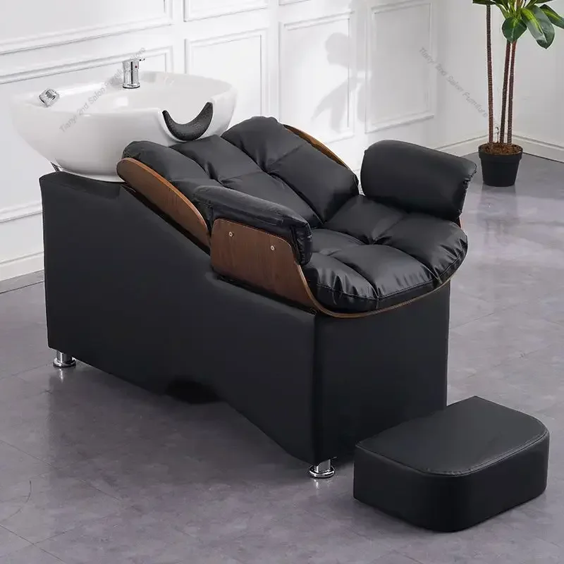 Nordic Luxury Shampoo Chair Modern Creativity Head Spa Barber Shop Shampoo Bed Ergonomics Salon Furniture Silla Peluqueria FYSC
Nordic Luxury Shampoo Chair Modern Creativity Head Spa Barber Shop Shampoo Bed Ergonomics Salon Furniture Silla Peluqueria FYSC