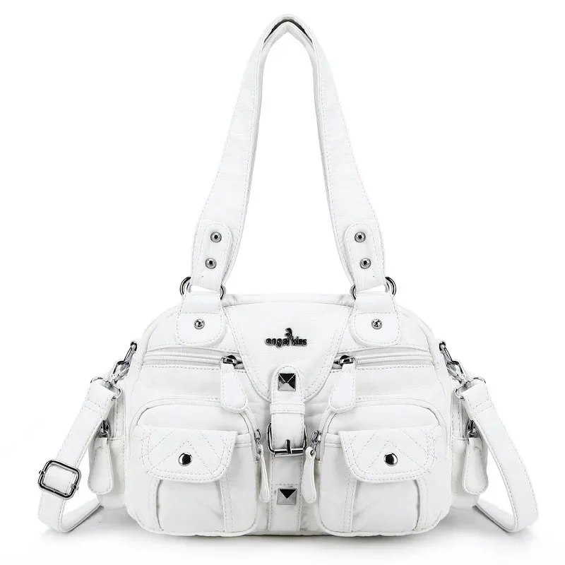 Angelkiss Women Handbags Satchel Top-handle Handbag PU Shoulder Bag Dumpling Pack Give Gifts Shoulder Bags Phone Money Pack
Angelkiss Women Handbags Satchel Top-handle Handbag PU Shoulder Bag Dumpling Pack Give Gifts Shoulder Bags Phone Money Pack