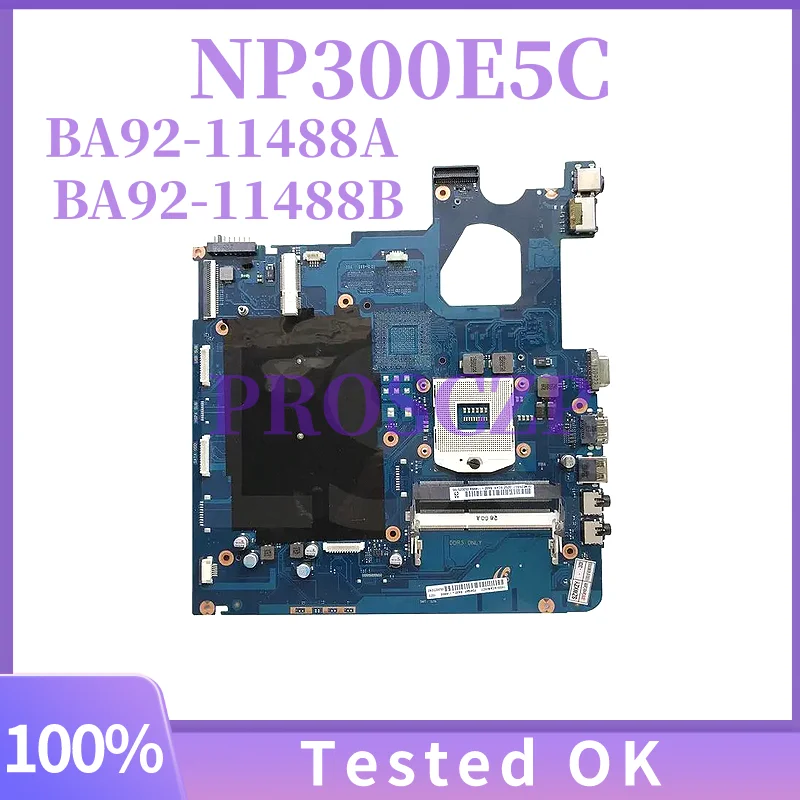 BA92-11488A BA92-11488B BA92-11487B BA92-10336B Main board For Samsung NP300E5C NP300E5X laptop motherboard PGA 989 SLJ8F HM75
BA92-11488A BA92-11488B BA92-11487B BA92-10336B Main board For Samsung NP300E5C NP300E5X laptop motherboard PGA 989 SLJ8F HM75