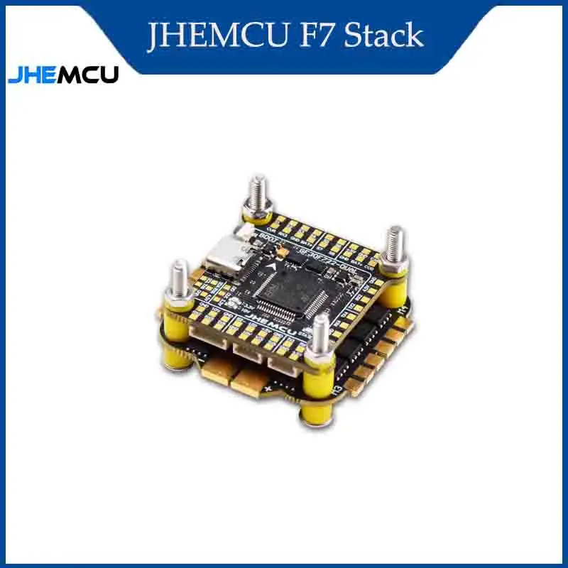 JHEMCU F7 Stack F722 Dual Flight Controller with RuiBet 60A ESC 3-6S 30.5*30.5mm for FPV Freestyle Drone RC Accessories
JHEMCU F7 Stack F722 Dual Flight Controller with RuiBet 60A ESC 3-6S 30.5*30.5mm for FPV Freestyle Drone RC Accessories