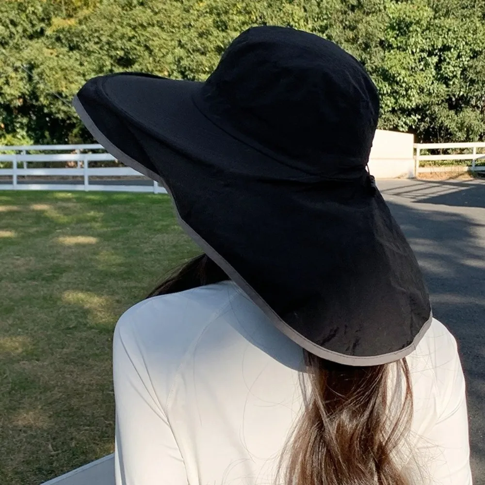 Solid Color Sunshade Shawl Cap Breathable Wide brim Neck Protection Hat Lightweight Polyester Neck Cover Hiking Cap Jogging
Solid Color Sunshade Shawl Cap Breathable Wide brim Neck Protection Hat Lightweight Polyester Neck Cover Hiking Cap Jogging