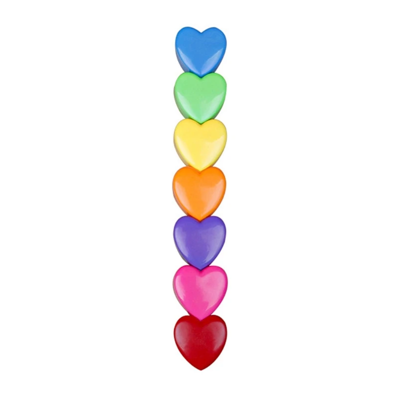7Pcs/Pack Mini Highlighters Heart-shape Coloring Markers Pocket Marker Pen Stackable Removable Birthday Gift Set for Kid
7Pcs/Pack Mini Highlighters Heart-shape Coloring Markers Pocket Marker Pen Stackable Removable Birthday Gift Set for Kid