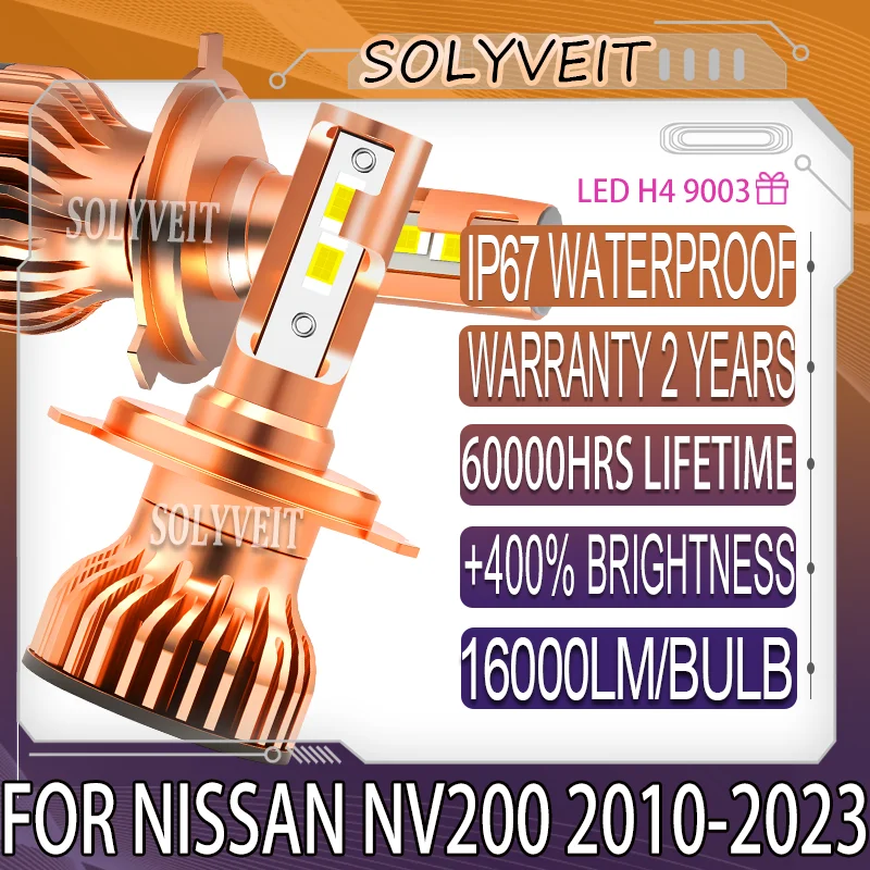 Waterproof & Shockproof LED High Low Beam Headlight Bulb For NISSAN NV200 2010 2011 2012 2013 2014 2015 2016 2017 2018 2019-2023
Waterproof & Shockproof LED High Low Beam Headlight Bulb For NISSAN NV200 2010 2011 2012 2013 2014 2015 2016 2017 2018 2019-2023
