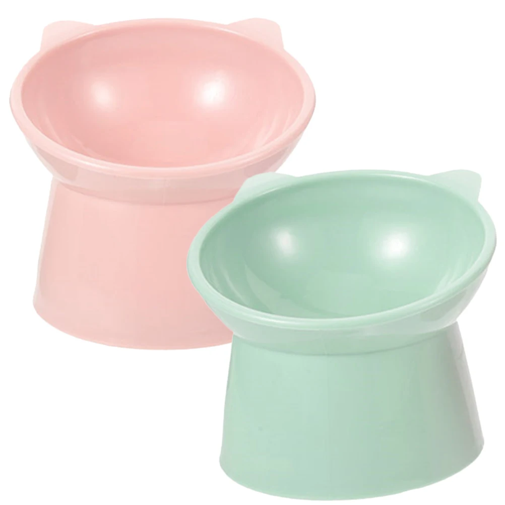 2Pcs Anti Slip Cat Bowls Raised Height Durable Set Feeding Bowl for Cats Puppies Water Food Wear Resistant Home Decor
2Pcs Anti Slip Cat Bowls Raised Height Durable Set Feeding Bowl for Cats Puppies Water Food Wear Resistant Home Decor