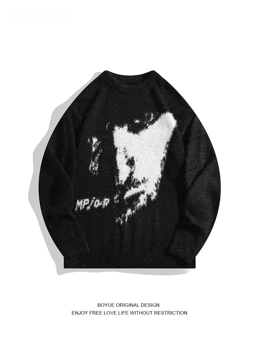 Свитер Boyue из водного кролика, вязаный, уличный стиль, осенне-зимний, хип-хоп, модный, с круглым вырезом, удлиненный, топ
Свитер Boyue из водного кролика, вязаный, уличный стиль, осенне-зимний, хип-хоп, модный, с круглым вырезом, удлиненный, топ