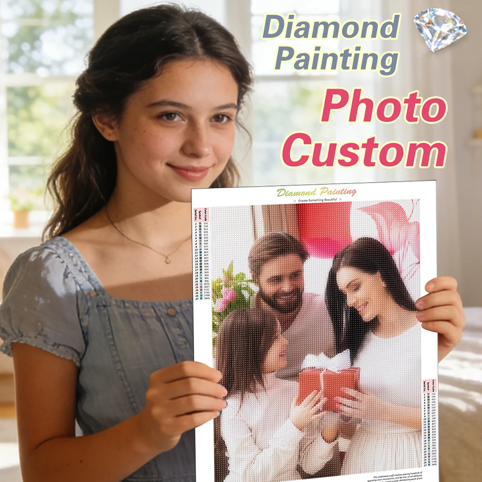 GATYZTORY Stitch Diamond Painting Photo Custom Simple handmade gifts for home decoration Diy Set Full Square/Round Drill Stitch
GATYZTORY Stitch Diamond Painting Photo Custom Simple handmade gifts for home decoration Diy Set Full Square/Round Drill Stitch