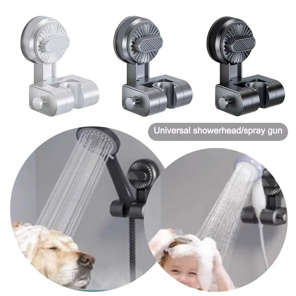 Портативный кронштейн для душа на присоске, универсальная насадка для душа без следов, регулируемая основа для душа, держатель для ванной комнаты, дома 
Портативный кронштейн для душа на присоске, универсальная насадка для душа без следов, регулируемая основа для душа, держатель для ванной комнаты, дома