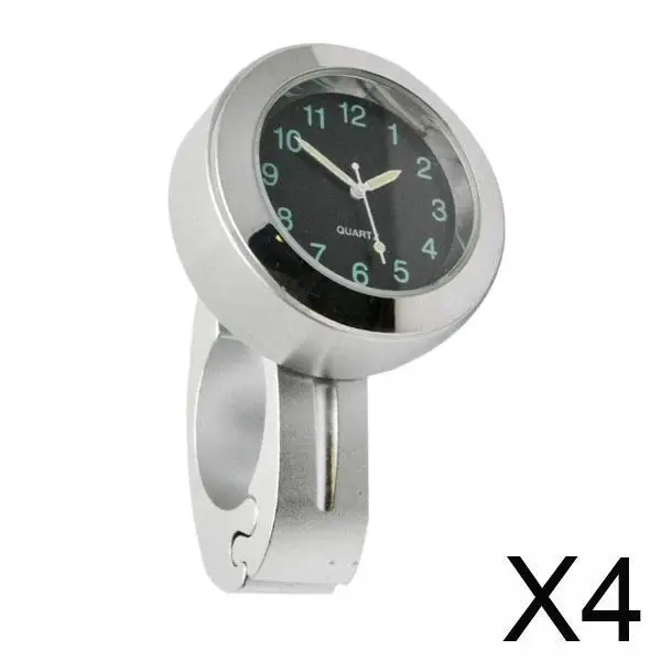 Aluminum Handlebar Clock Watch Waterproof Durable Mount for Motorcycle Bicycle 22mm 25mm Black Silver
Aluminum Handlebar Clock Watch Waterproof Durable Mount for Motorcycle Bicycle 22mm 25mm Black Silver