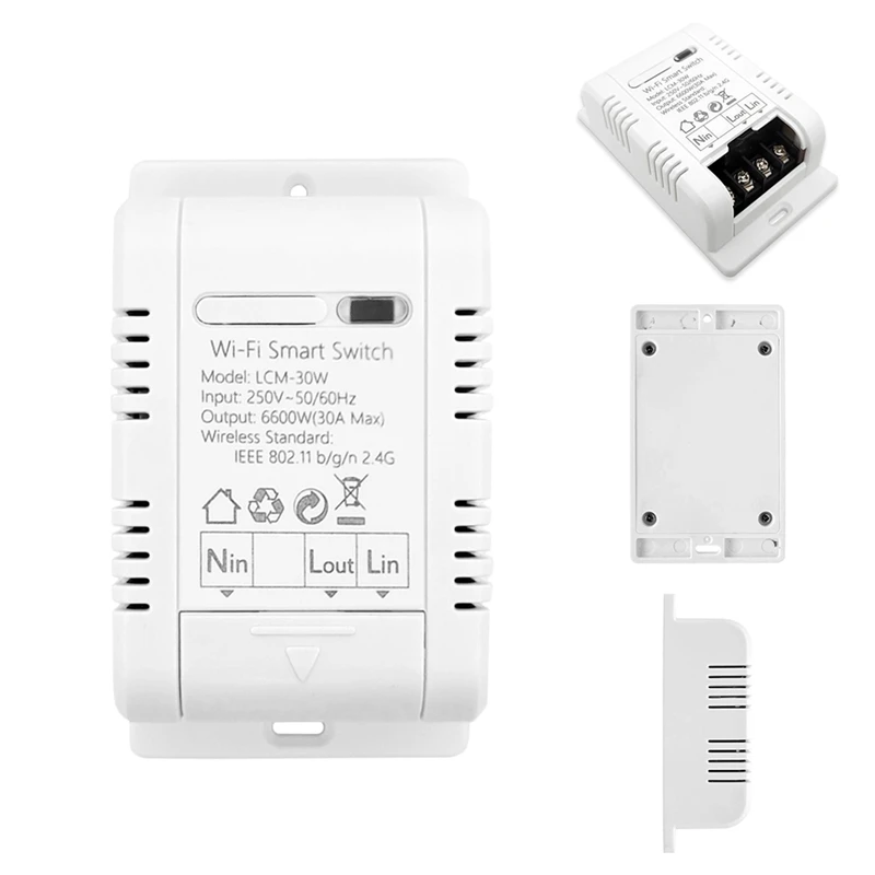 Tuya WIFI Smart Circuit Breaker With Power Monitor Smart Life APP Timer Remote Control Wireless Intelligent Switch
Tuya WIFI Smart Circuit Breaker With Power Monitor Smart Life APP Timer Remote Control Wireless Intelligent Switch