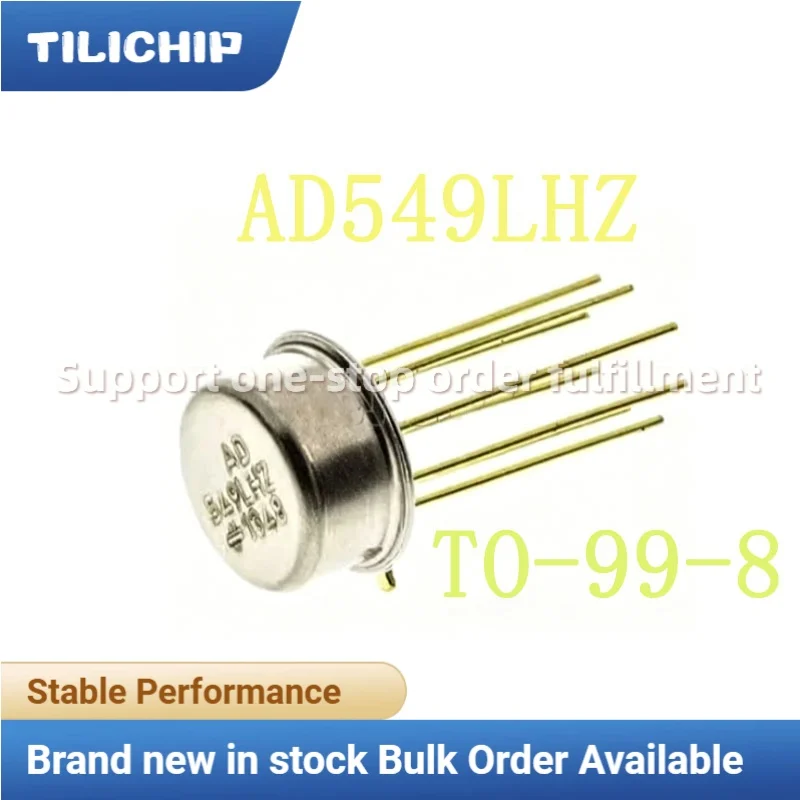 1PCS Brand new AD549LHZ Package TO-99-8 Precision Operational Amplifier Chip Original IC One-Stop Matching
1PCS Brand new AD549LHZ Package TO-99-8 Precision Operational Amplifier Chip Original IC One-Stop Matching