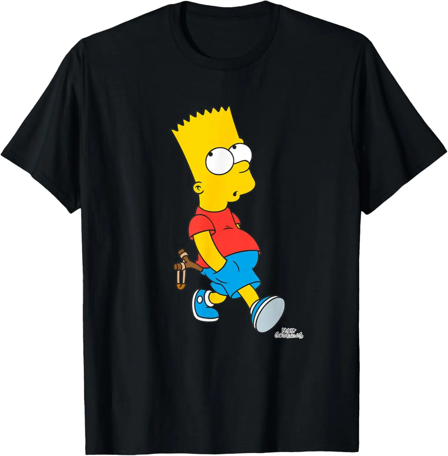 The Simpsons Bart Simpson With Slingshot T-Shirt Summer short-sleeved breathable sweat-wicking versatile fashion T-shirt for back-to-school season, unisex, Cartoon Anime
The Simpsons Bart Simpson With Slingshot T-Shirt Summer short-sleeved breathable sweat-wicking versatile fashion T-shirt for back-to-school season, unisex, Cartoon Anime
