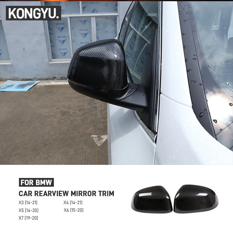 For BMW X3 F25 G01 X4 F02 G02 X5 F15 G05 X6 F16 G06 X7 G07 Real Carbon Fiber Car Rearview Mirror Trim Cover Accessories
For BMW X3 F25 G01 X4 F02 G02 X5 F15 G05 X6 F16 G06 X7 G07 Real Carbon Fiber Car Rearview Mirror Trim Cover Accessories