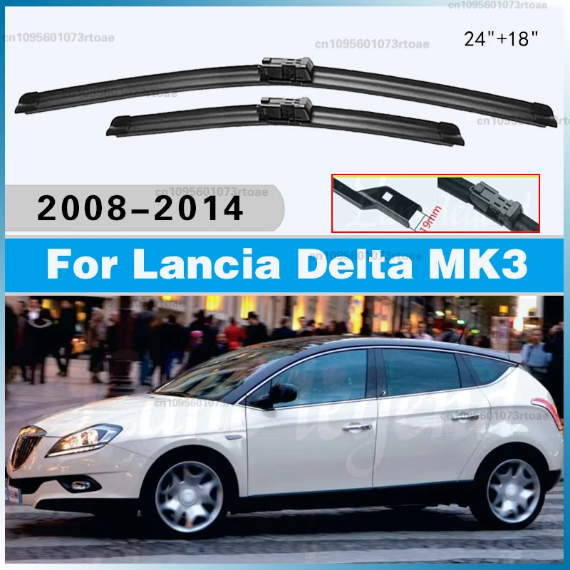 Car Accessories For Lancia Delta MK3 Wiper Blade 24"+18“ Car Windshield Windscreen Rubber 2008 2009 2010 2011 2012 2013 2014
Car Accessories For Lancia Delta MK3 Wiper Blade 24"+18“ Car Windshield Windscreen Rubber 2008 2009 2010 2011 2012 2013 2014