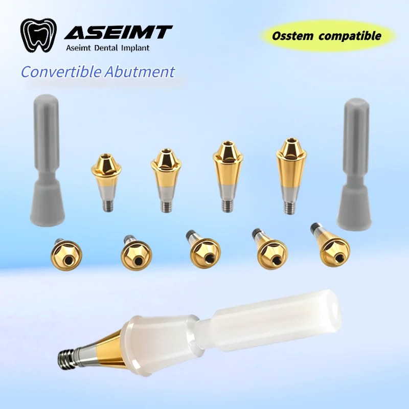 Dentistry ASEIMT For Osstem Titanium substrate of composite right-angle abutment implant replacement positioning screw factory
Dentistry ASEIMT For Osstem Titanium substrate of composite right-angle abutment implant replacement positioning screw factory