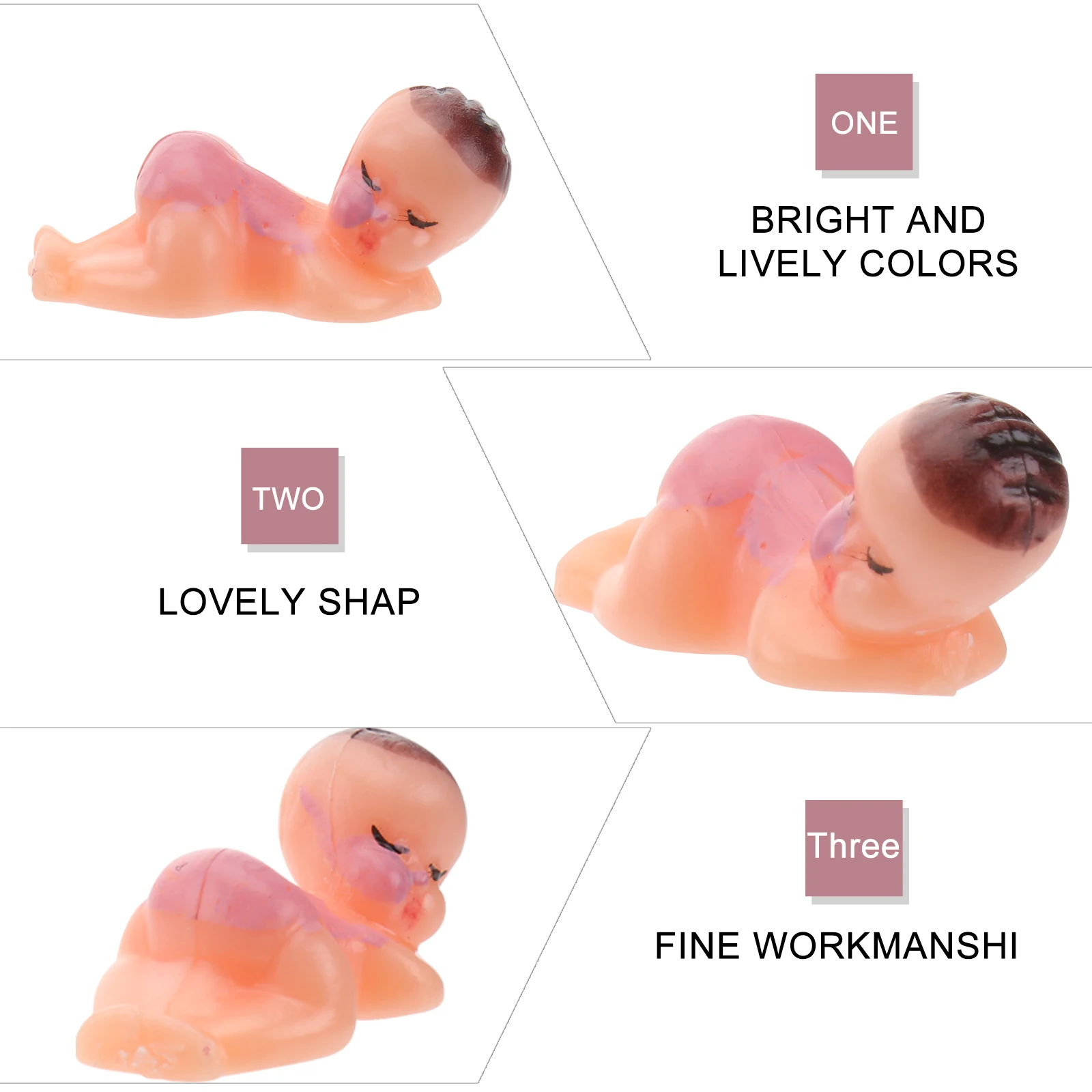20 Pcs Decoration Baby Ornaments Shower Ideas Sleeping Party Favors Decorations Pink
20 Pcs Decoration Baby Ornaments Shower Ideas Sleeping Party Favors Decorations Pink