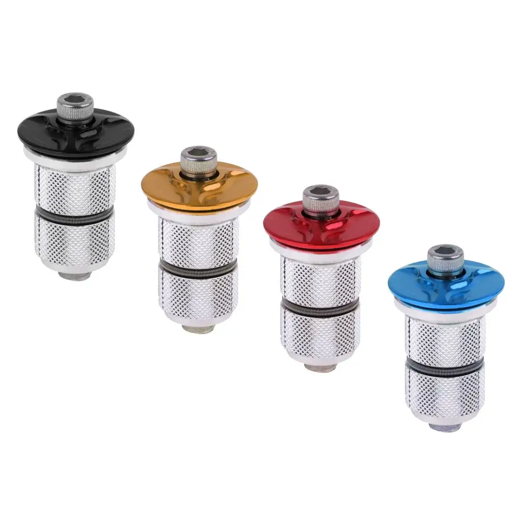 Alloy Bike Headset Expander Lightweight Steer Tube Compression Plug Upgrade Spare Part for 1 1-8 Inch Mountain Road Bikes
Alloy Bike Headset Expander Lightweight Steer Tube Compression Plug Upgrade Spare Part for 1 1-8 Inch Mountain Road Bikes