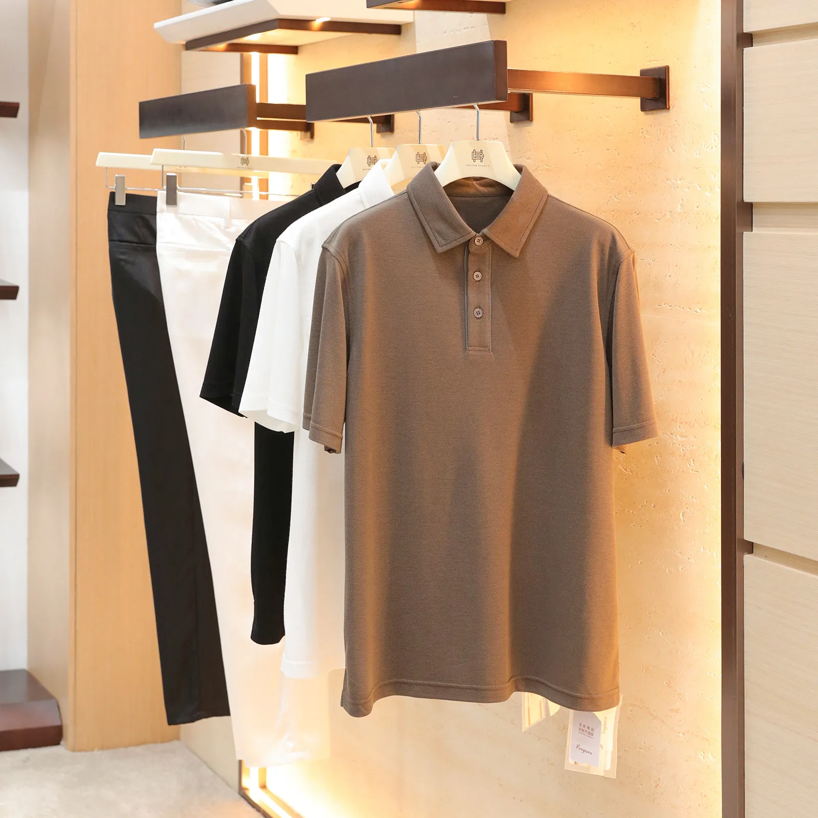 Italian luxury 2026 summer new men's old money style high-end feeling including wool blend short-sleeved polo shirt
Italian luxury 2026 summer new men's old money style high-end feeling including wool blend short-sleeved polo shirt