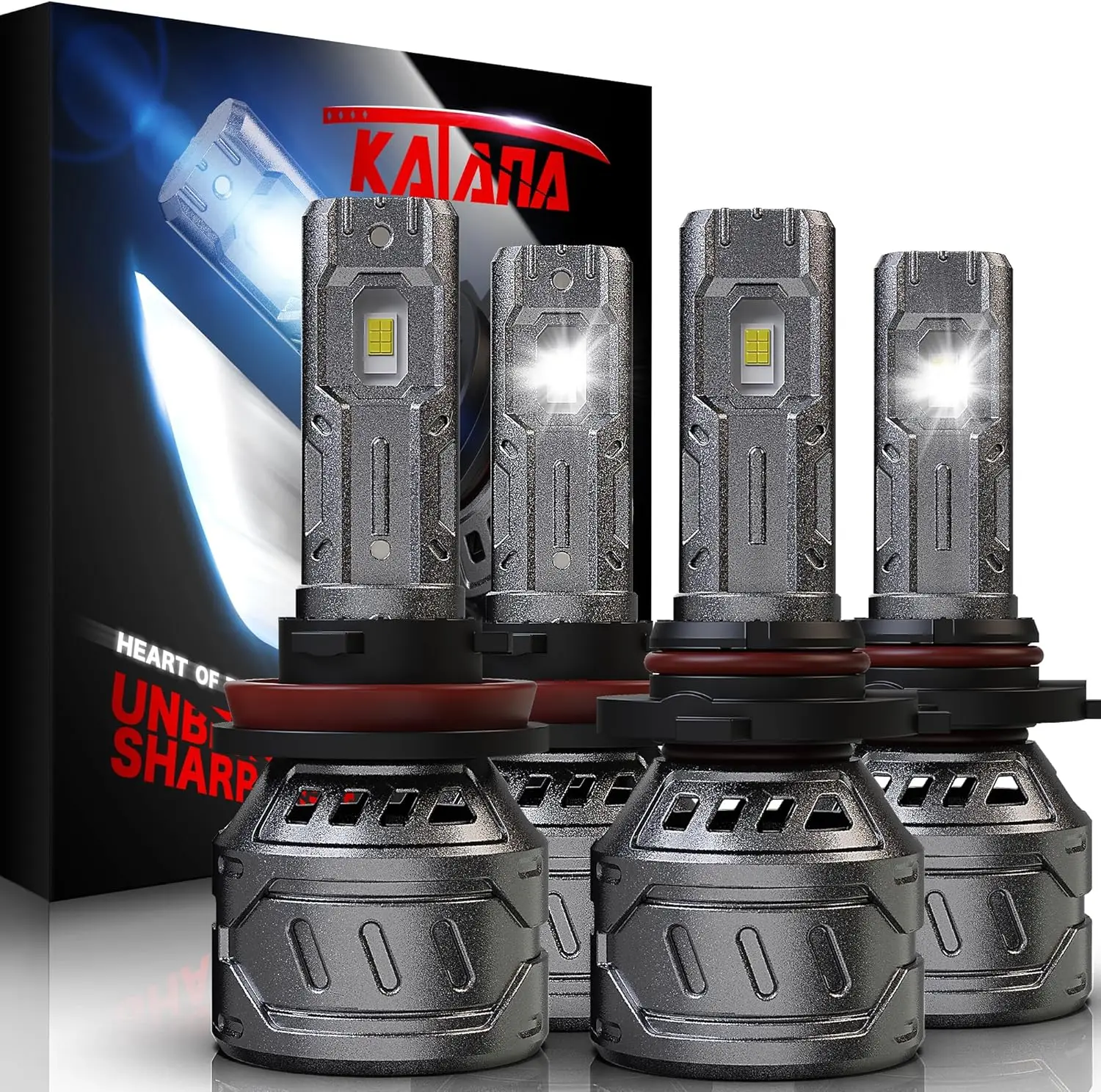 Ultra-Bright 9005 H11 Fog Light Bulbs, 800% Brighter, Plug & Play, Pack of 4
Ultra-Bright 9005 H11 Fog Light Bulbs, 800% Brighter, Plug & Play, Pack of 4