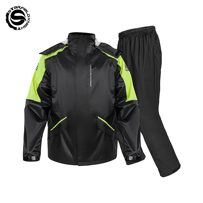 Звездный полевой рыцарь, новый мотоциклист, плащ, дождевики, костюм для мужчин и женщин, снаряжение для верховой езды, 2 шт./компл., водонепроницаемая внутренняя сетка, дышащая
Звездный полевой рыцарь, новый мотоциклист, плащ, дождевики, костюм для мужчин и женщин, снаряжение для верховой езды, 2 шт./компл., водонепроницаемая внутренняя сетка, дышащая