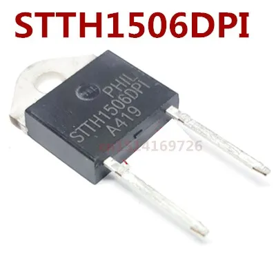 Original new 5pcs/ STTH1506DPI 15A/600V TO-247-2
Original new 5pcs/ STTH1506DPI 15A/600V TO-247-2