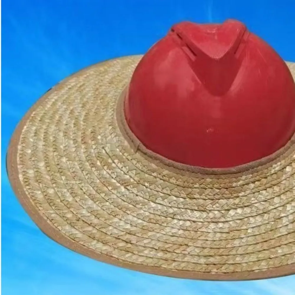 Large Brim Construction Safety Hats Brim Neck Protect Sun Protection Sunshade Work Straw Caps Breathable Safety Helmet Visor
Large Brim Construction Safety Hats Brim Neck Protect Sun Protection Sunshade Work Straw Caps Breathable Safety Helmet Visor