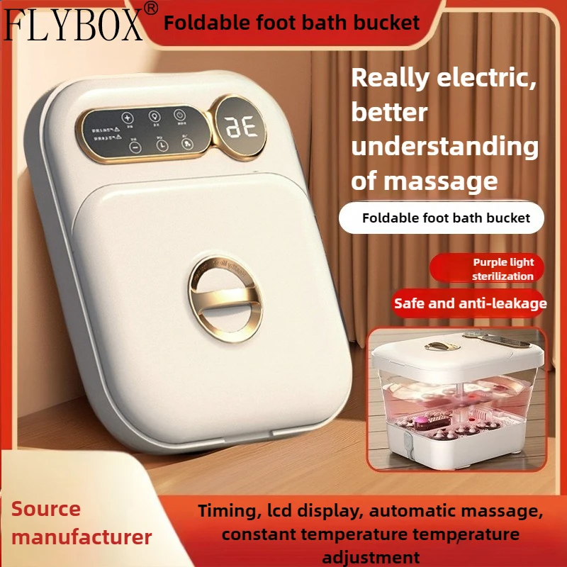 Foldable Foot Bath Bucket Automatic Massage Kneading Constant Temperature Heating Electric Foot Bath Portable Household
Foldable Foot Bath Bucket Automatic Massage Kneading Constant Temperature Heating Electric Foot Bath Portable Household