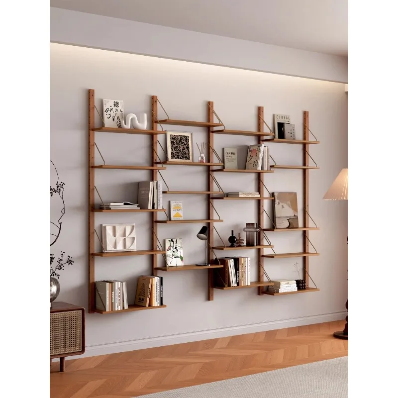 Solid wood wall display rack Wall shelf Wall-mounted bookshelf Living room study display storage rack baffle
Solid wood wall display rack Wall shelf Wall-mounted bookshelf Living room study display storage rack baffle