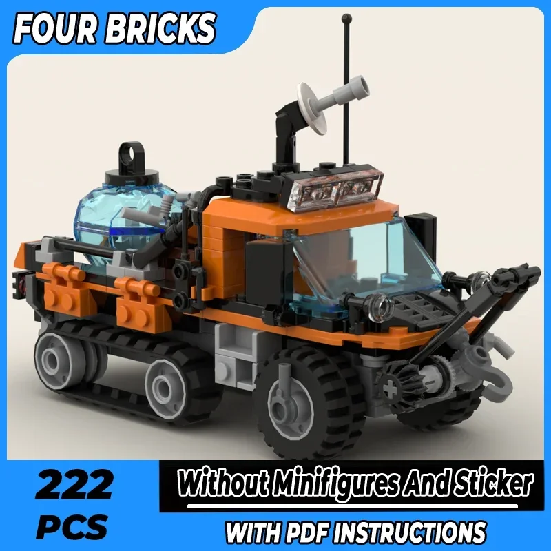 Moc строительные кирпичи модель автомобиля арктическая утилита полудорожный автомобиль технология модульные блоки подарки игрушки для детей наборы «сделай сам» сборка
Moc строительные кирпичи модель автомобиля арктическая утилита полудорожный автомобиль технология модульные блоки подарки игрушки для детей наборы «сделай сам» сборка