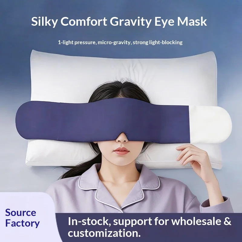 Gravity Tech Deep Sleep Eye Mask, Dual-Sided Micro Pressure Light Blocking Unisex Adult Sleeping Eyemask For Home Night Rest
Gravity Tech Deep Sleep Eye Mask, Dual-Sided Micro Pressure Light Blocking Unisex Adult Sleeping Eyemask For Home Night Rest