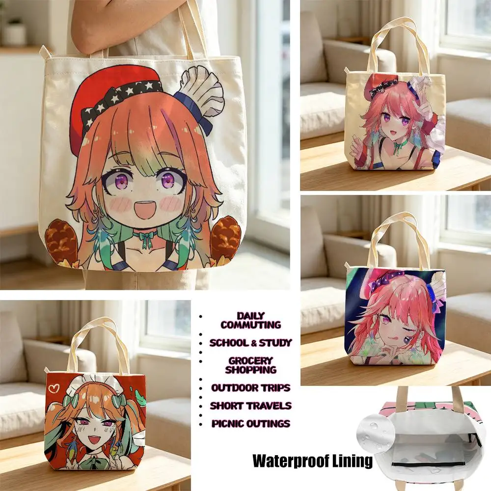 Lovely Takanashi Kiara HoloEN 1st Storage Bags Waterproof Canvas bags suitable for going to class, shopping, gift, and commuting
Lovely Takanashi Kiara HoloEN 1st Storage Bags Waterproof Canvas bags suitable for going to class, shopping, gift, and commuting