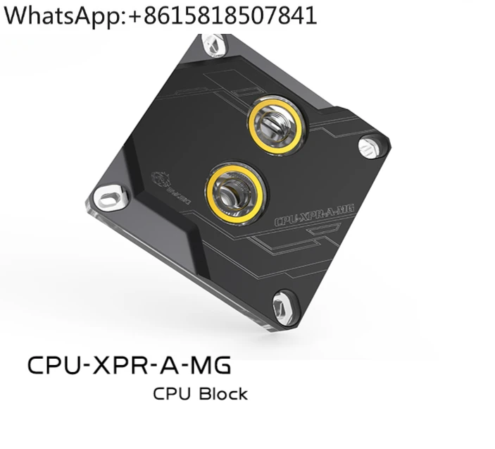 Головка водяного охлаждения процессора CPU-XPR-A-MG, поддержка I7 LGA1700 115x2066, черная
Головка водяного охлаждения процессора CPU-XPR-A-MG, поддержка I7 LGA1700 115x2066, черная