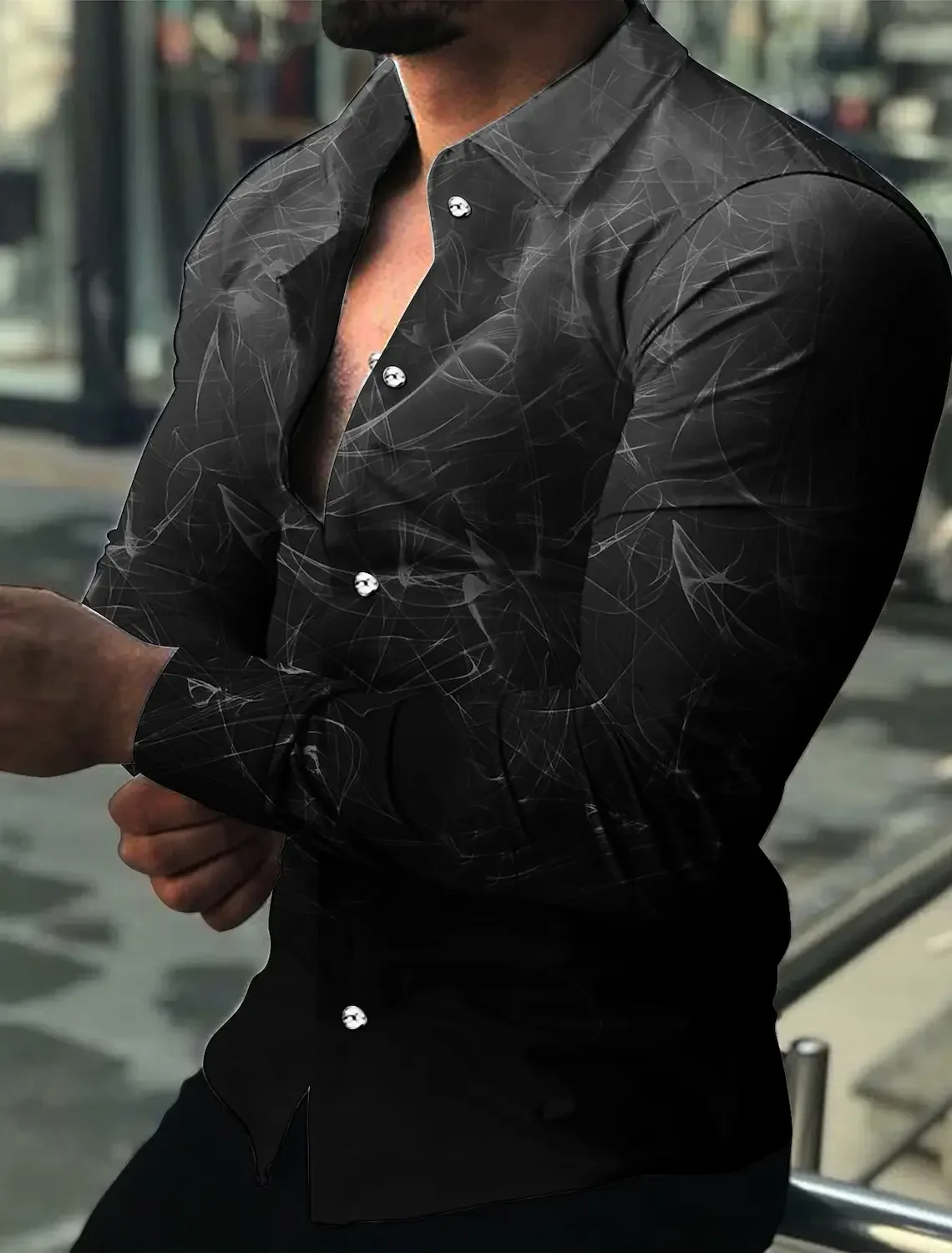 Men's Shirt Graphic Shirt Geometric Gradient Turndown 3D Print Long Sleeve Button-Down casual Clothing Apparel Fashion Designer
Men's Shirt Graphic Shirt Geometric Gradient Turndown 3D Print Long Sleeve Button-Down casual Clothing Apparel Fashion Designer