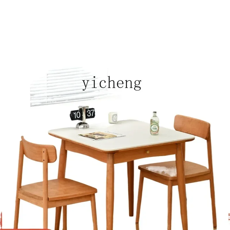 b12Solid Wood Stone Plate Eight-Immortal Table Japanese Cherrywood Household White Black Square Dining Table
b12Solid Wood Stone Plate Eight-Immortal Table Japanese Cherrywood Household White Black Square Dining Table