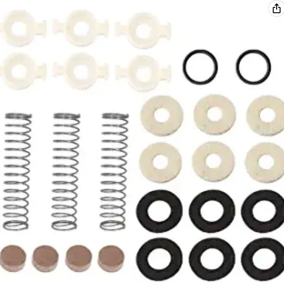 1 set trumpet Musical instrument repair parts: trumpet Short piston spring felt water drainage pad spring support
1 set trumpet Musical instrument repair parts: trumpet Short piston spring felt water drainage pad spring support