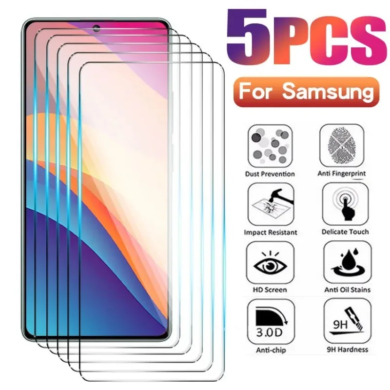 5PCS Tempered Glass For Samsung Galaxy A16 A21 A31 Screen Protector for Samsung A02 A12 A32 5G A42 A03 A13 A23 glass
5PCS Tempered Glass For Samsung Galaxy A16 A21 A31 Screen Protector for Samsung A02 A12 A32 5G A42 A03 A13 A23 glass